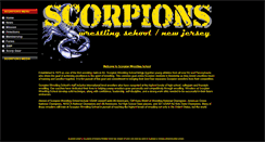 Desktop Screenshot of njscorpions.net